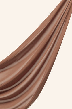 Image of Everyday Chiffon Hijab - Chestnut