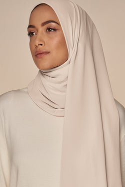 Image of Everyday Chiffon Hijab - Pearl